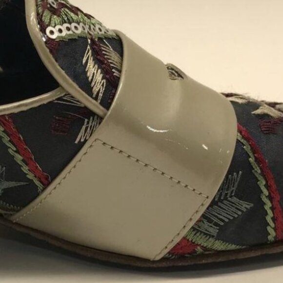 Valentina Rangoni Slide-On Mules, Size 7.5 M, Made in Italy - Picture 2 of 6